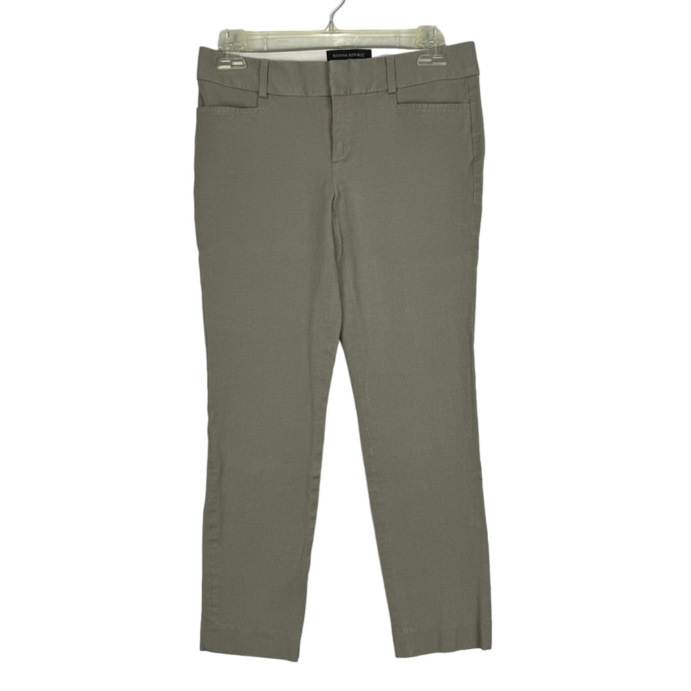 Banana Republic Sloan Fit Ankle Legth Straight Leg Women's Dress Pants Size 0